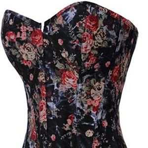 Floral Corset Top